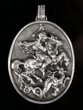 Großer 925 Silber Anhänger