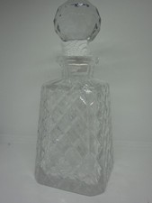 Whisky Cognac  Karaffe Glas mit Verschluss Dekanter