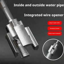 Integrated Internal & External Pipe Threading Tools,PVC Pipe Threader..DE🔥