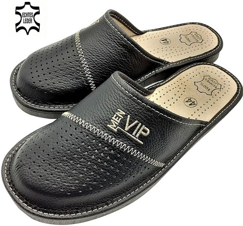 Vip herren leder echtleder - ✅,