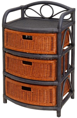 Rattan kommode mit - rattan-kommode,