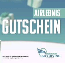 Indoor Skydiving Gutschein -  Special Family - im Wert von 214 €