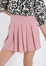 Damen Plisseerock Kurz