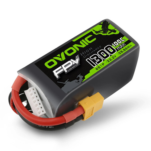 Ovonic 1300mah lipo - 22.2v,