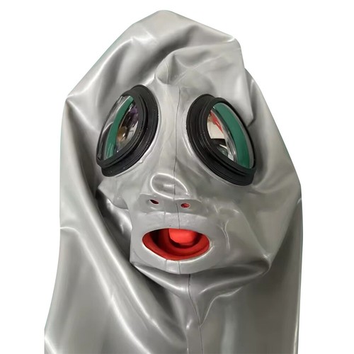 Latex maske haube sonnenbrille - haube,