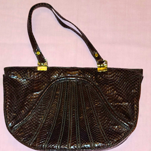 Vintage handtasche mittelgroß - vintage,