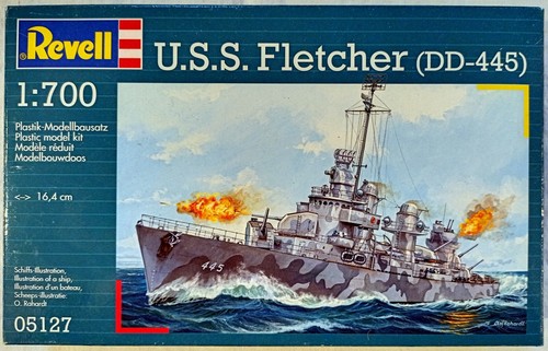 Revell 05127 uss fletcher - revell,