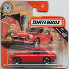 Matchbox 1971 MGB Coupe rot