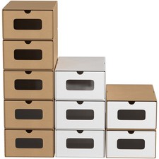 10X Schuhboxen Karton