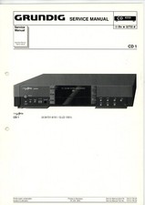 GRUNDIG Service Manual CD 1