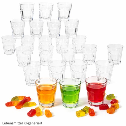 24x queen schnapsgläser 2cl - 24x,