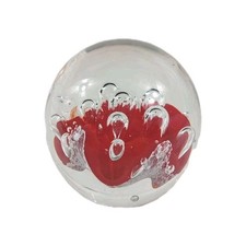 Briefbeschwerer Glas Kugel mit