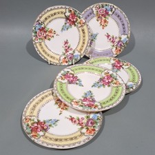 Europäische Porzellan Teeteller mit Blumendekor