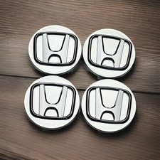 4x 58mm für Honda Radkappen Nabendeckel Alufelgen Wheel Cap Felgendeckel Silber