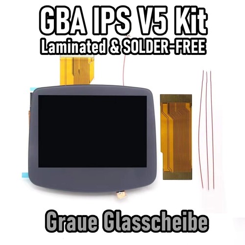 Grau gba ips laminated kit - laminated,