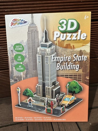 Puzzle empire state - puzzle, „empire