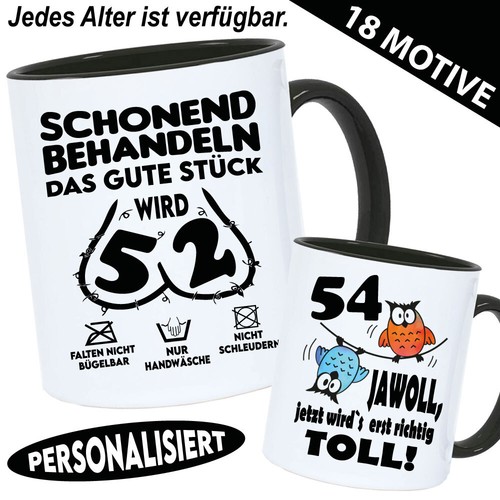 Tasse geburtstag mann frau - geburtstag,