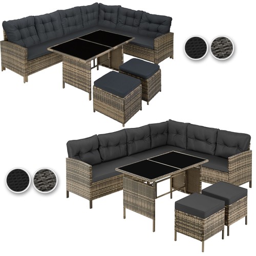 Xxl polyrattan sitzgruppe - xxl,