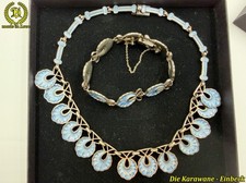 Antikes Silber Emaille Set