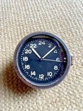 rare antike Elgin Borduhr Militär 24 Stunden - 30 mm ca. 1942