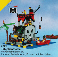 Lego PIRATES 6279 Skull Island Piraten Totenkopf Insel