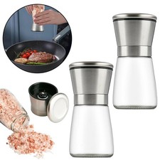 2X Gewürzmühle Pfeffermühle