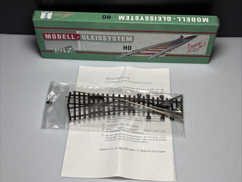 Spur ddr pilz - h0, weiche