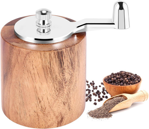Pfeffermühle mit handkurbel - pfeffermühle,