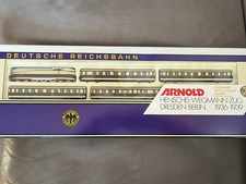 Arnold 0166, limit. Zugset "Henschel-Wegmann-Zug", Lok BR 61 m.  4 Wagen, neu/OV