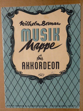 Musiknoten " Musik-Mappe für