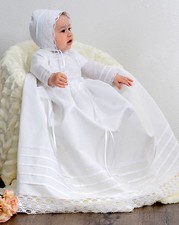 Taufkleid mit Mütze