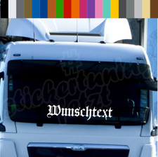 LKW-Aufkleber WUNSCHTEXT
