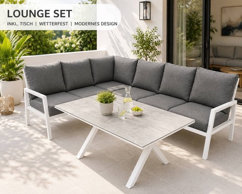 Gartenmöbel lounge set - lounge,