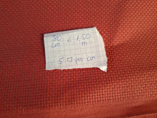 Aida-Stoff rostbraun, ca 80 cm