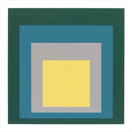 Plakat von josef albers - vi,