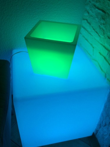 Led designerleuchte übertopf - led,