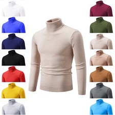 Rollkragen Pullover Herren