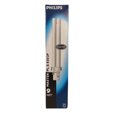 Philips Master 9W / 830 Kompaktleuchtstofflampe G23 PL-S PLS 2P Warmweiß - NEU