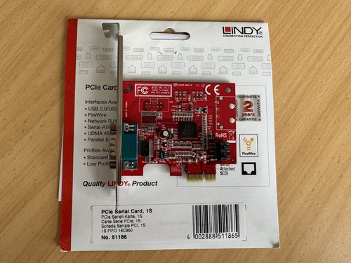 Lindy 51186 pcie - lindy,