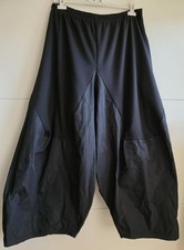 Lagenlook - AKH - Ballonhose - schwarz - EG - Zeitlos - Tiefschritt