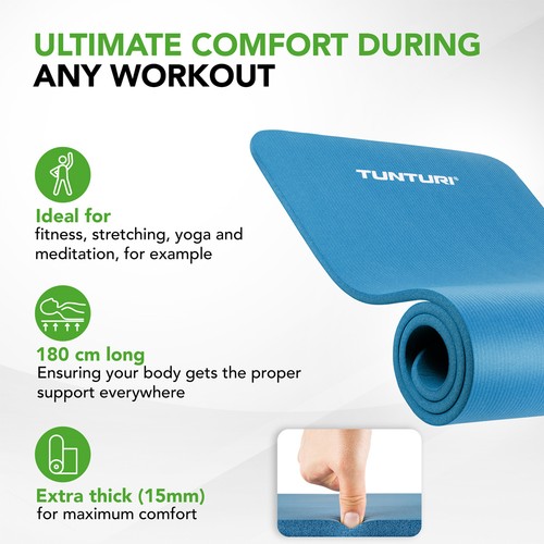 Tunturi fitnessmatte mit - tunturi,