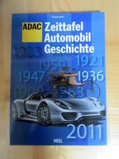 BUCH, ADAC, Zeittafel Automobil Geschichte, Leporello, TOP ZUSTAND, 2011
