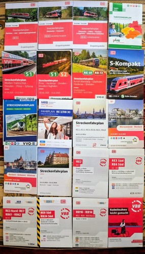 Fahrplan set groß sachsen - fahrplan-set,