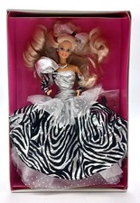 1991 Sterling Wishes Barbie Puppe / Spiegel Limited Edition / Mattel 3347, NrfB