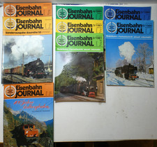 Eisenbahn journal konvolut aus - eisenbahn,