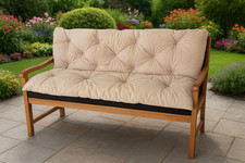 Samt Textil Gartenbankauflage