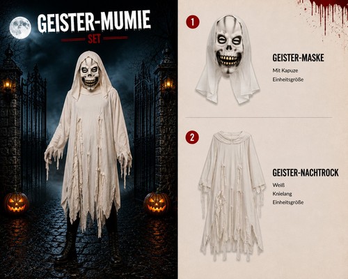 Geister mumie kostüm - geister,