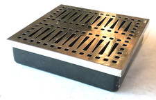 Tropfblech Biertropfenfänger Lüftungsgitter Edelstahl #1161Wi