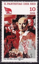DDR Nr. 2595** DDR-Kunst / Willi Sitte "Ernst Thälmann"