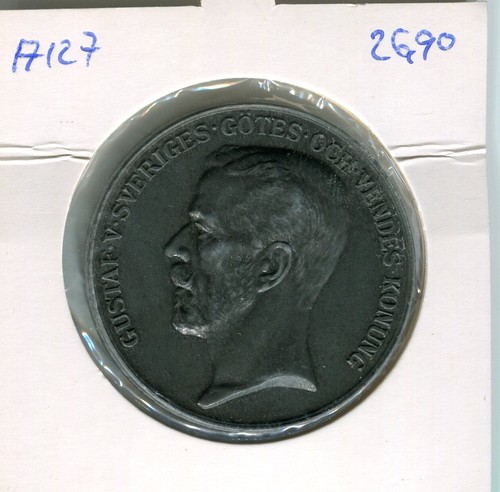 Schweden gustav pferd medaille - gustav,